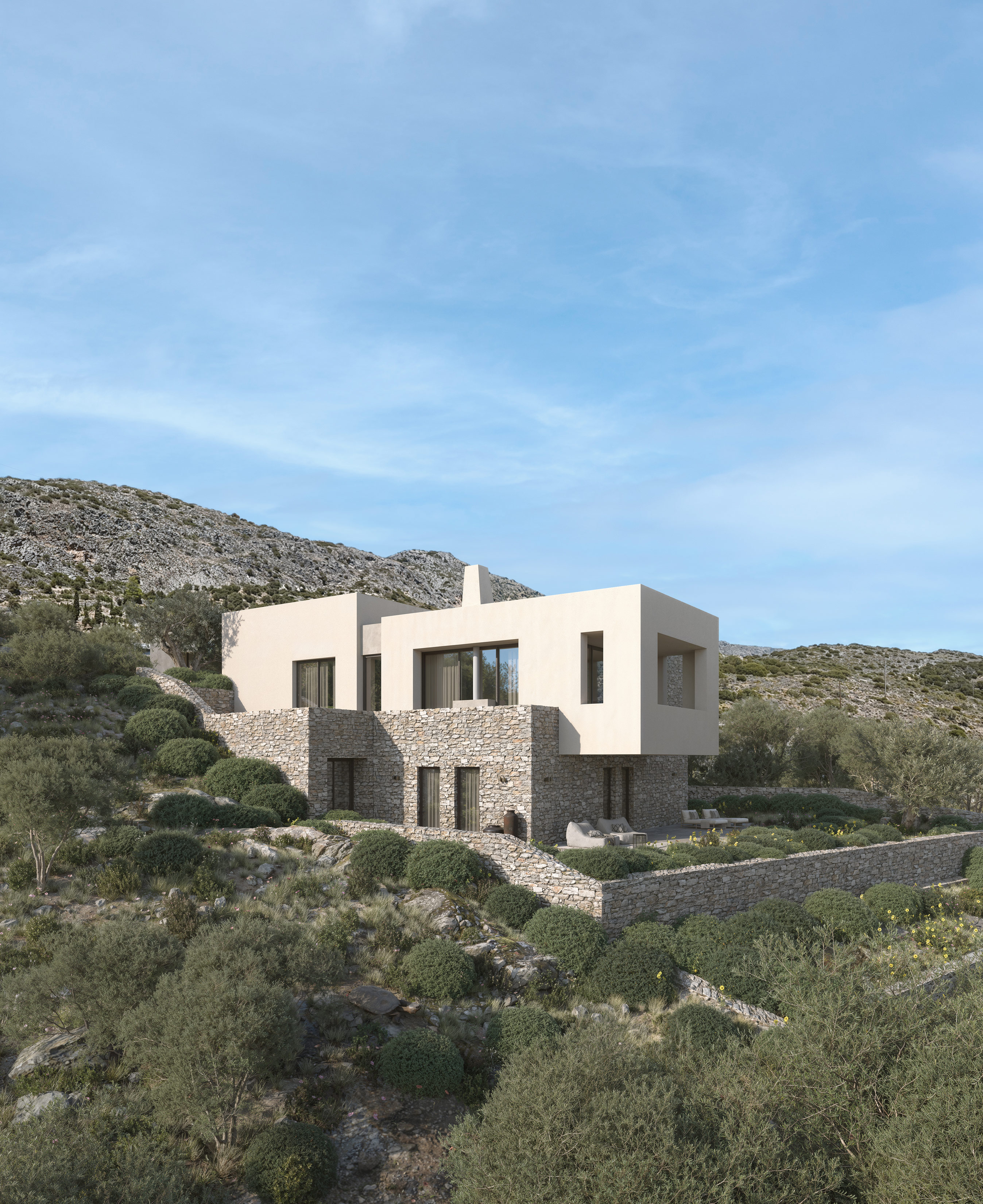 Luxury Summer Residence in Kapsali
